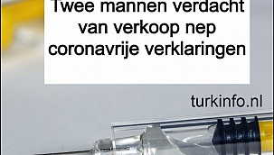 Twee mannen verdacht van verkoop nep coronavrije verklaringen