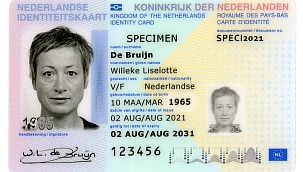 Nieuw model Nederlandse identiteitskaart per 2 augustus 2021