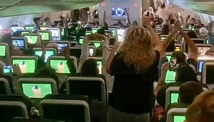 De opwinding van de WK-finale op THY's vlucht Istanbul-Buenos Aires