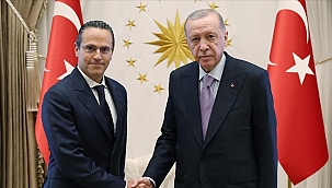 President Erdoğan ontvangt CEO van Shell, Sawan