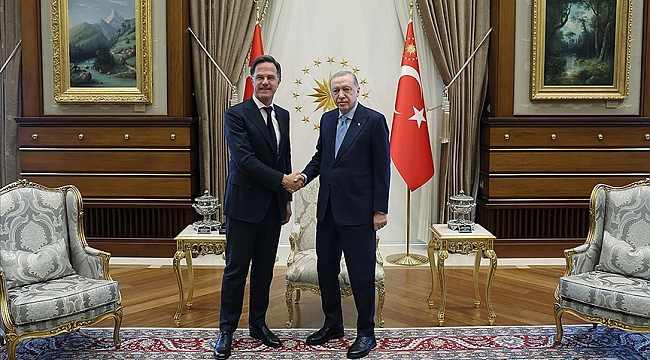 Erdogan Ontvangt NAVO-Secretaris-Generaal Rutte in Ankara