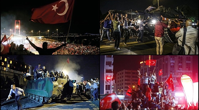 Turkse Volk Herdenkt 9e Verjaardag van de Mislukte Couppoging van 15 Juli