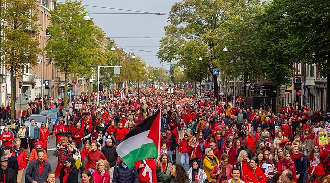 250.000 mensen in Nederland protesteren tegen het Israël-beleid van de regering