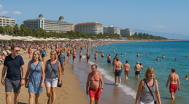 Toeristenstroom vanuit Duitsland en Nederland naar Antalya: Meer dan 3 miljoen bezoekers in 9 maanden