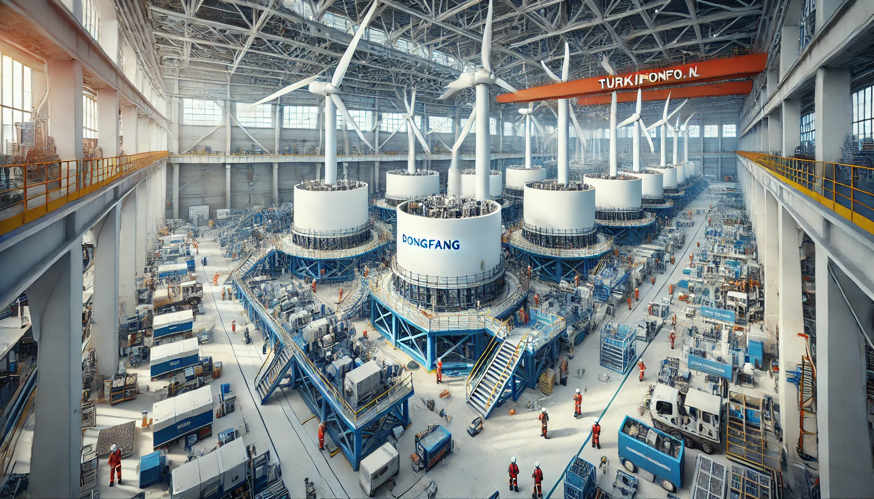 Chinese windturbinereus bereidt productie van turbinebladen in Turkije voor