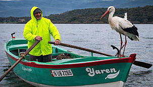 Yaren de ooievaar voor 15e keer herenigd met oom Adem