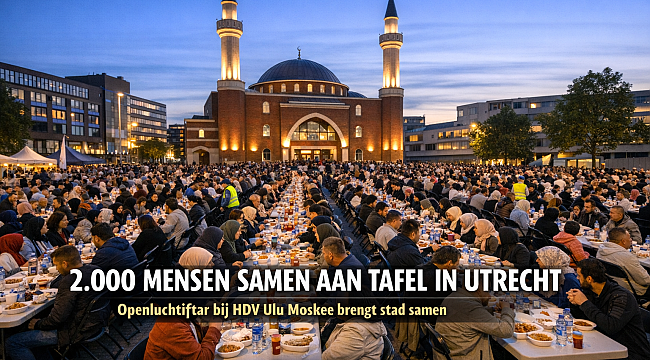 Openluchtiftar HDV trekt 2.000 bezoekers in Utrecht